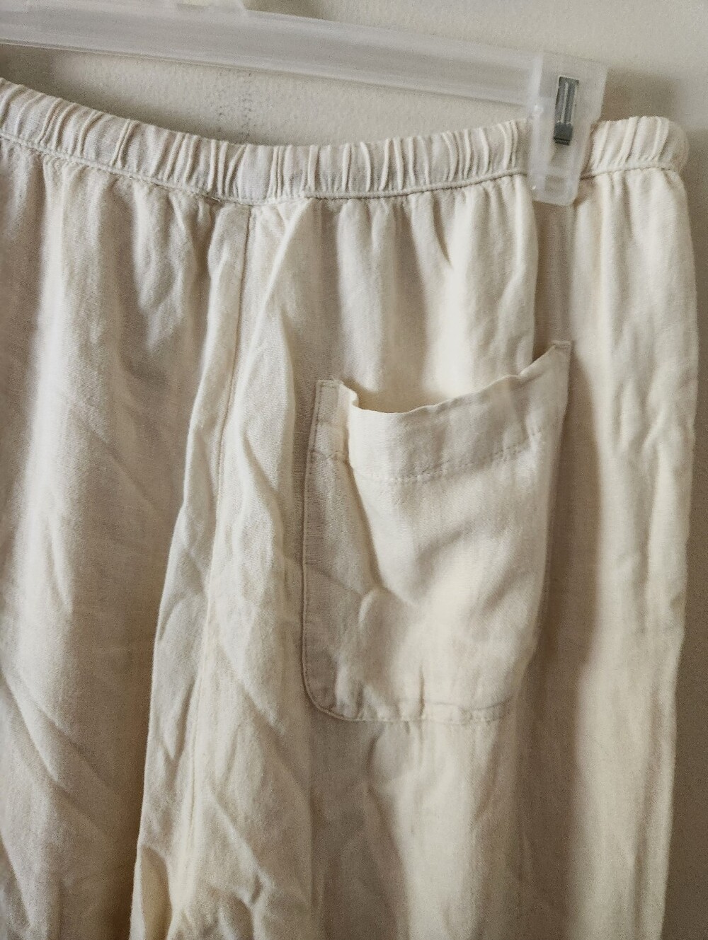 Thread & Supply Dekker Linen Blend Wide Leg Pants New - Picture 6 of 11